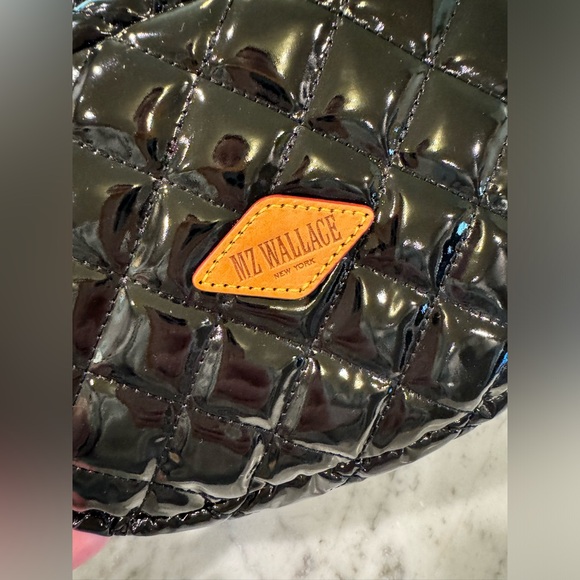 MZ Wallace patent quilted Crosby bucket bag - Picture 5 of 8